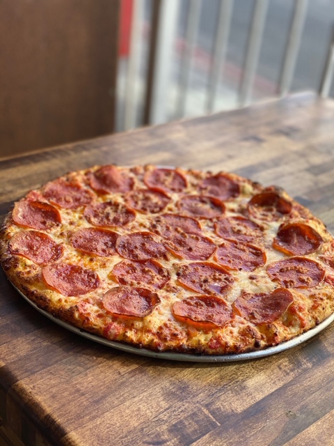 Order Pepperoni Pizza food online from Pizanos Pizza store, Reno on bringmethat.com