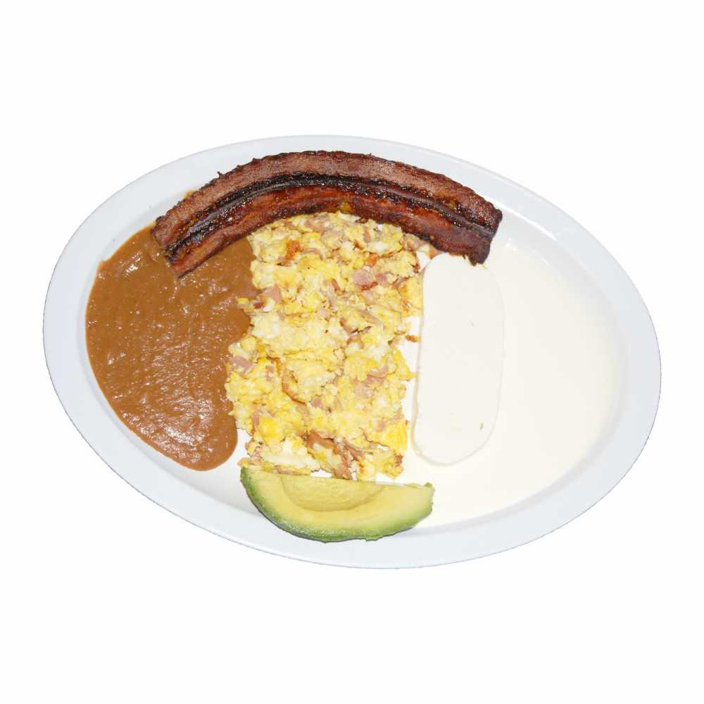 Order Huevos con Jamon Breakfast food online from El Tikal store, Lynn on bringmethat.com