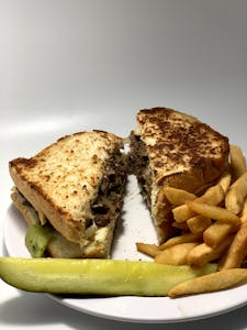 Order CHEESE STEAK MELT food online from Millers Country Kitchen store, Middletown on bringmethat.com
