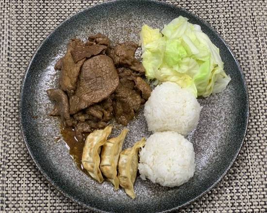 Order F11. Beef Teriyaki With Rice  food online from Kanda Ramen & Bbq store, San Leandro on bringmethat.com