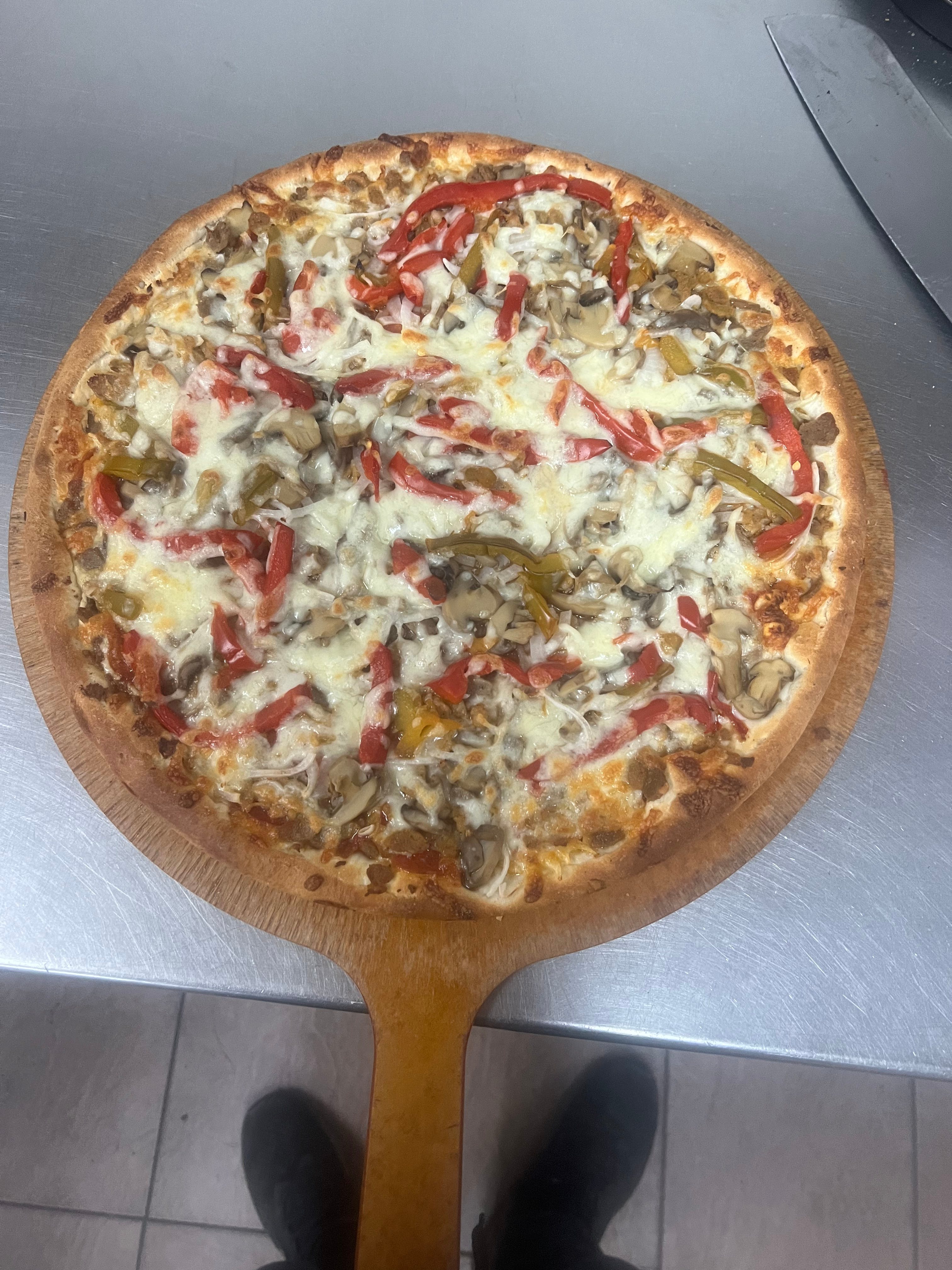 Order C & S Special Pizza - Small 10" food online from C & S Pizza store, Winchendon on bringmethat.com