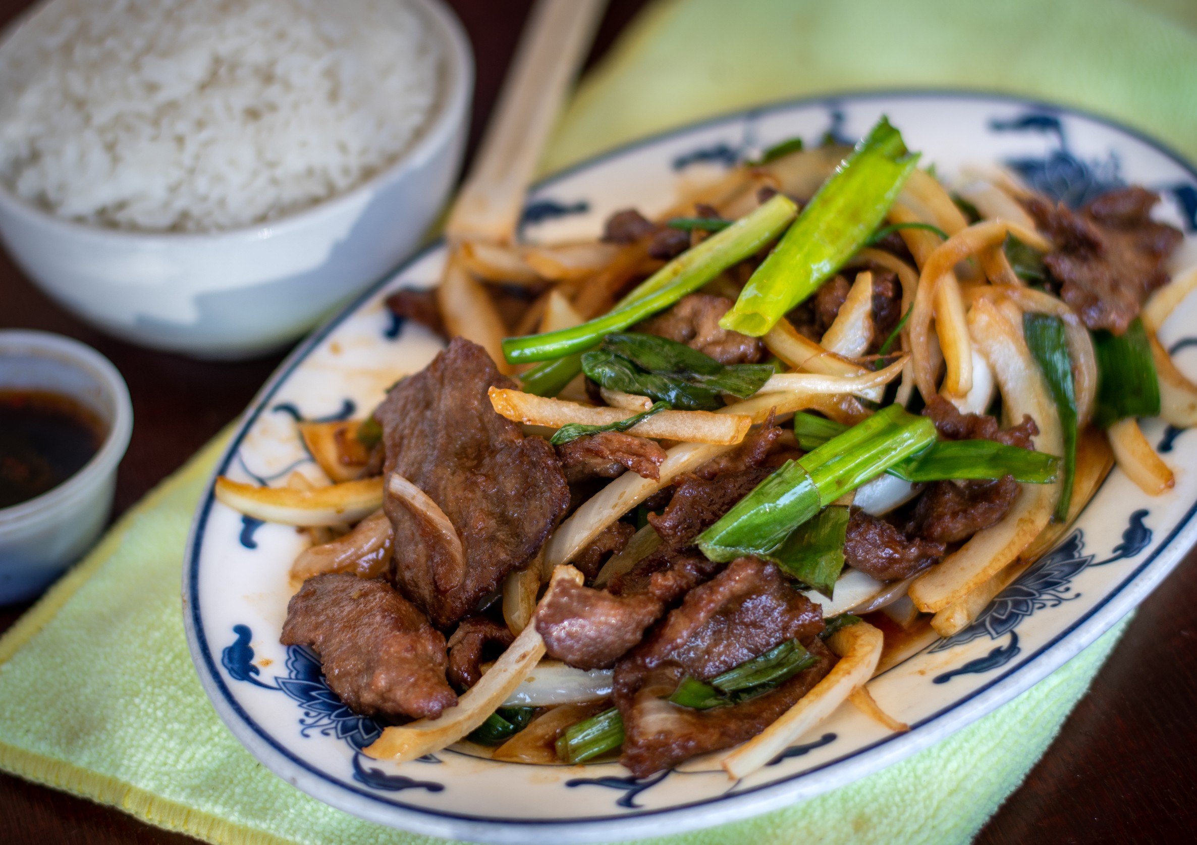 Order Mongolian Beef food online from China West Express store, Tustin on bringmethat.com