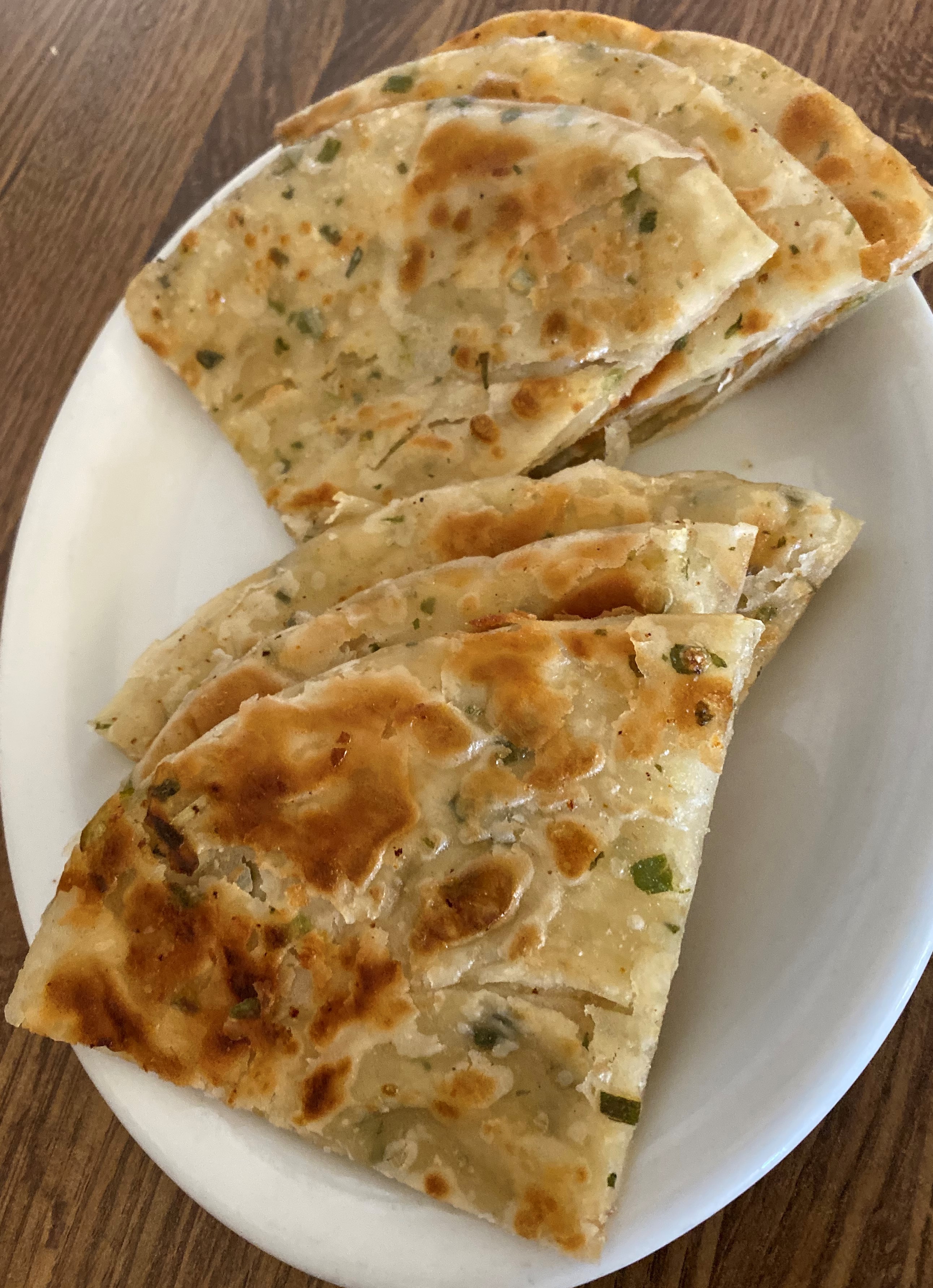Order Onion Pancake 葱油饼 food online from Chengdu House store, Valley Village on bringmethat.com