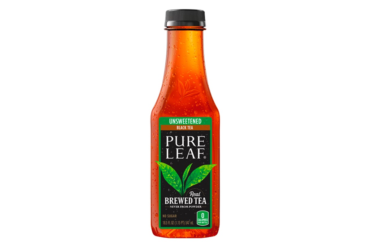 Order Pure Leaf Iced Tea (bottled) Unsweetened food online from Pita Jungle store, Scottsdale on bringmethat.com