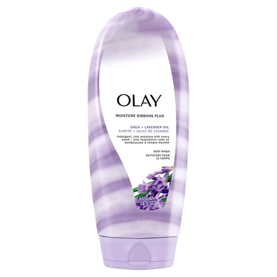 Order Olay Moisture Ribbons Plus Shea + Lavender Oil Body Wash, 18 OZ food online from Cvs store, ONTARIO on bringmethat.com