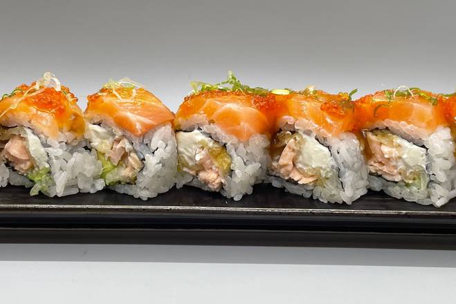 Order Salmon Lover Roll food online from Party Sushi store, Berkeley on bringmethat.com
