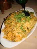 Order Shrimp Biryani food online from Kamal Palace Cuisine of India store, Long Beach on bringmethat.com