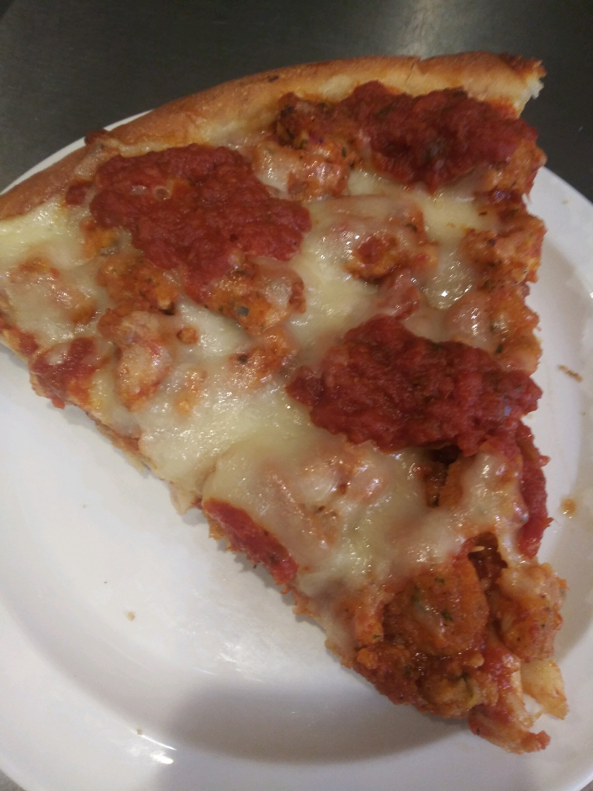 Order Chicken Parm Pan Pizza Slice food online from Sofia's Pizza store, Brooklyn on bringmethat.com