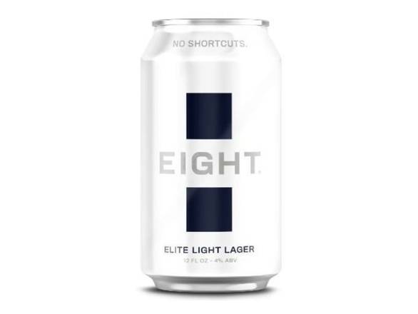 Order EIGHT Elite Light Lager - 12x 12oz Cans food online from Goody Goody Liquor Parent store, Dallas on bringmethat.com
