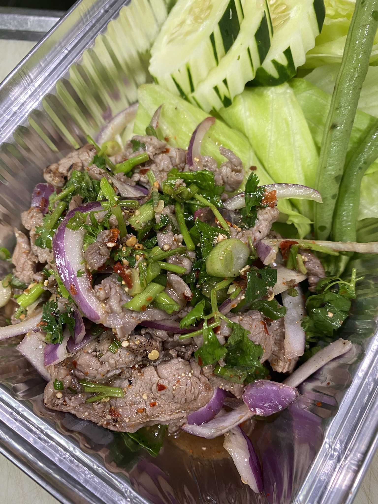 Order Beef Salad food online from Pho n' Rice store, Somerville on bringmethat.com