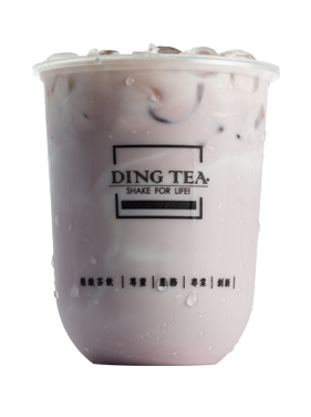 Order Taro Milk Tea food online from Ding Tea St. Paul store, Saint Paul on bringmethat.com