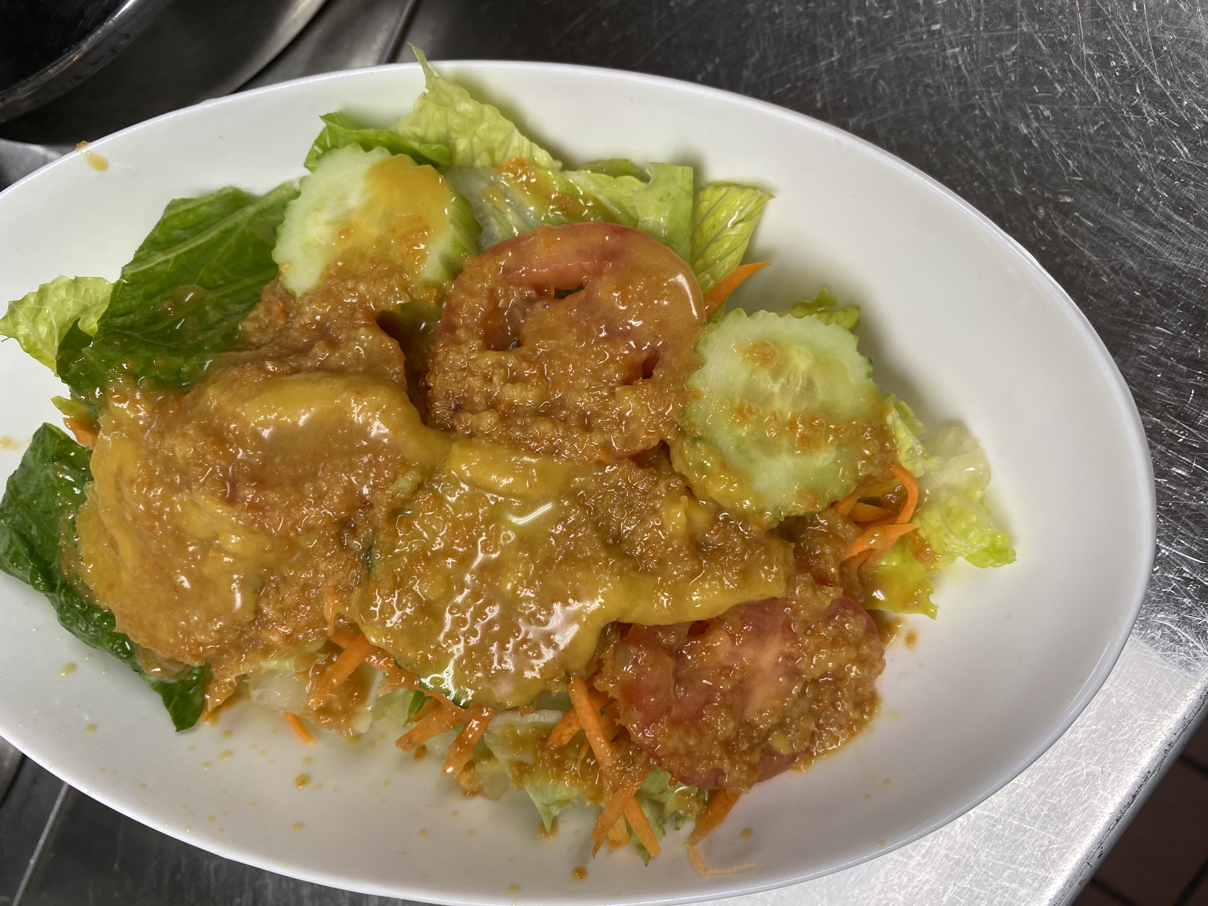 Order Ginger Salad food online from Typhoon Noodle store, Asheville on bringmethat.com