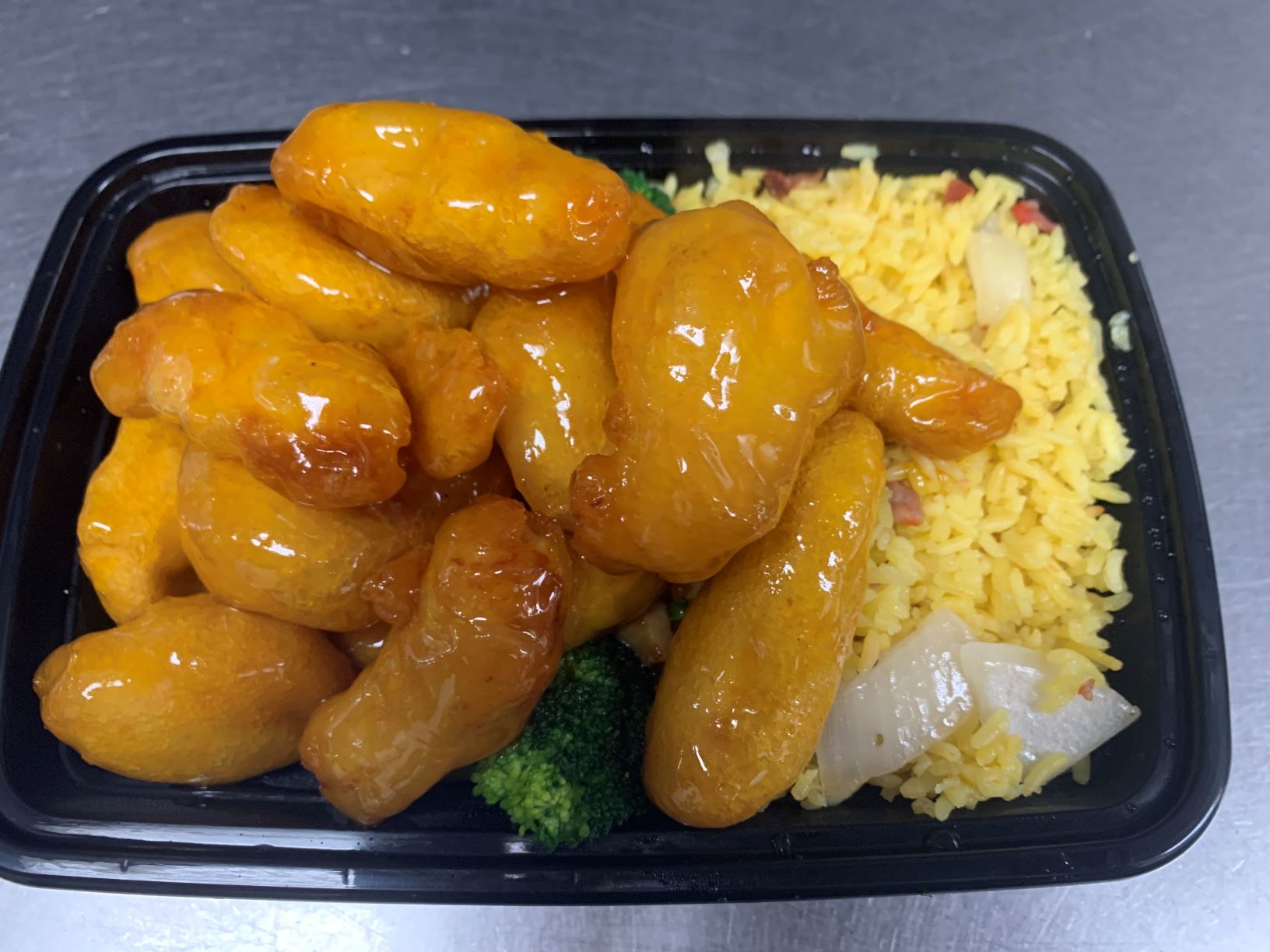 Order C32. Honey Chicken Combination food online from New China Restaurant store, Cary on bringmethat.com