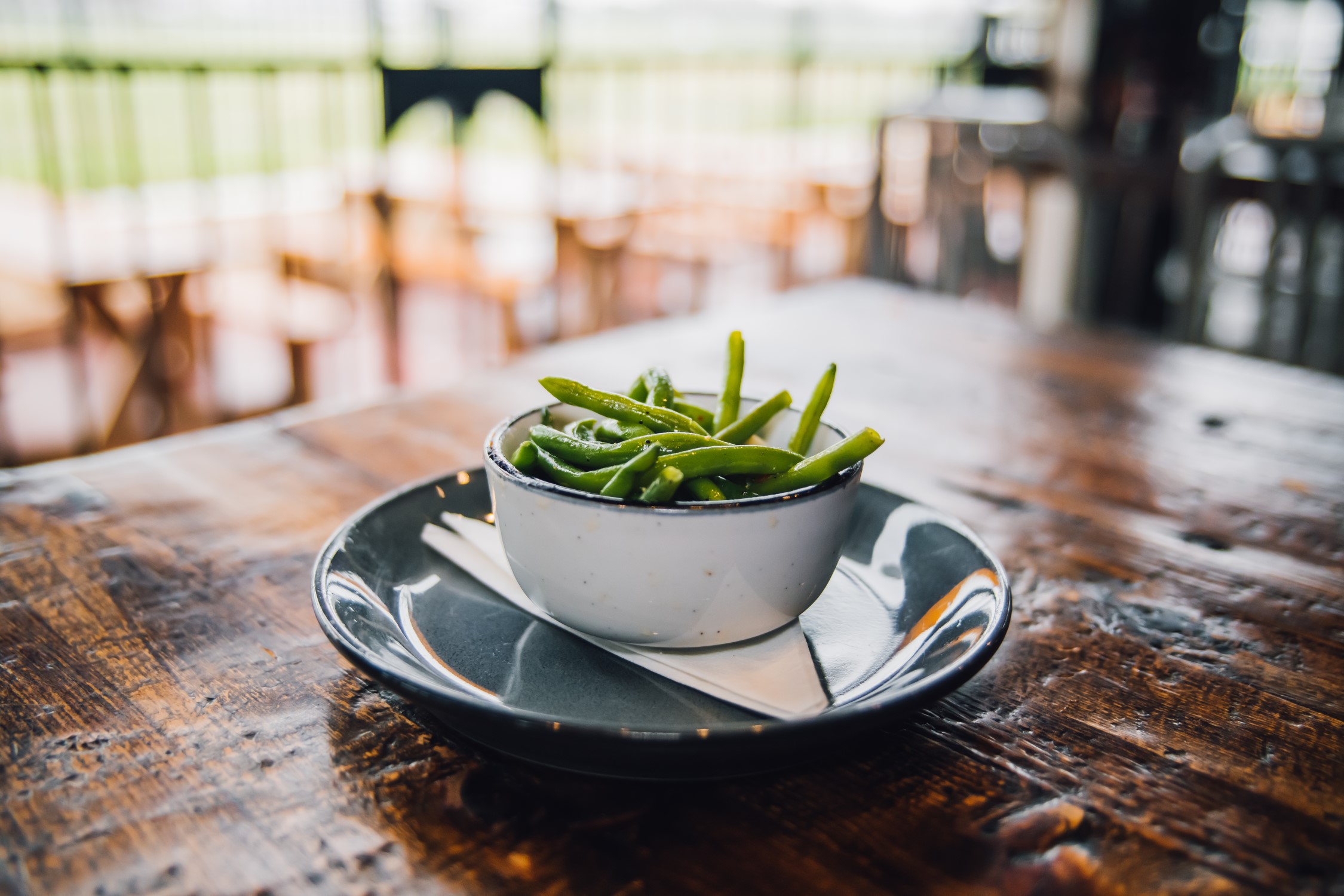 Order Green Beans food online from Walk-On's Bistreaux & Bar - Waco store, Woodway on bringmethat.com
