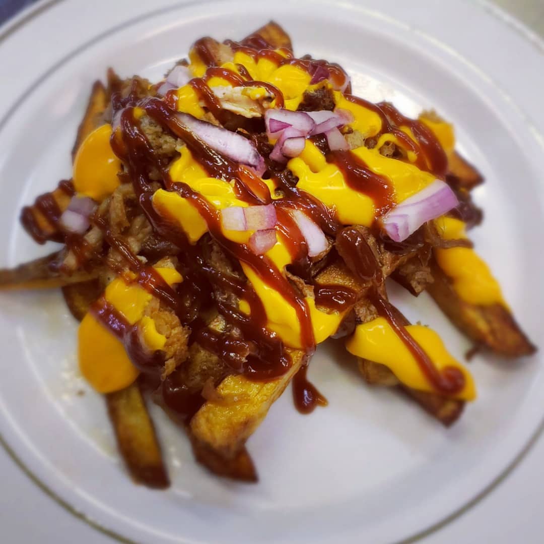 Order Loaded Fries food online from Latino Taste To Go store, Cleveland on bringmethat.com