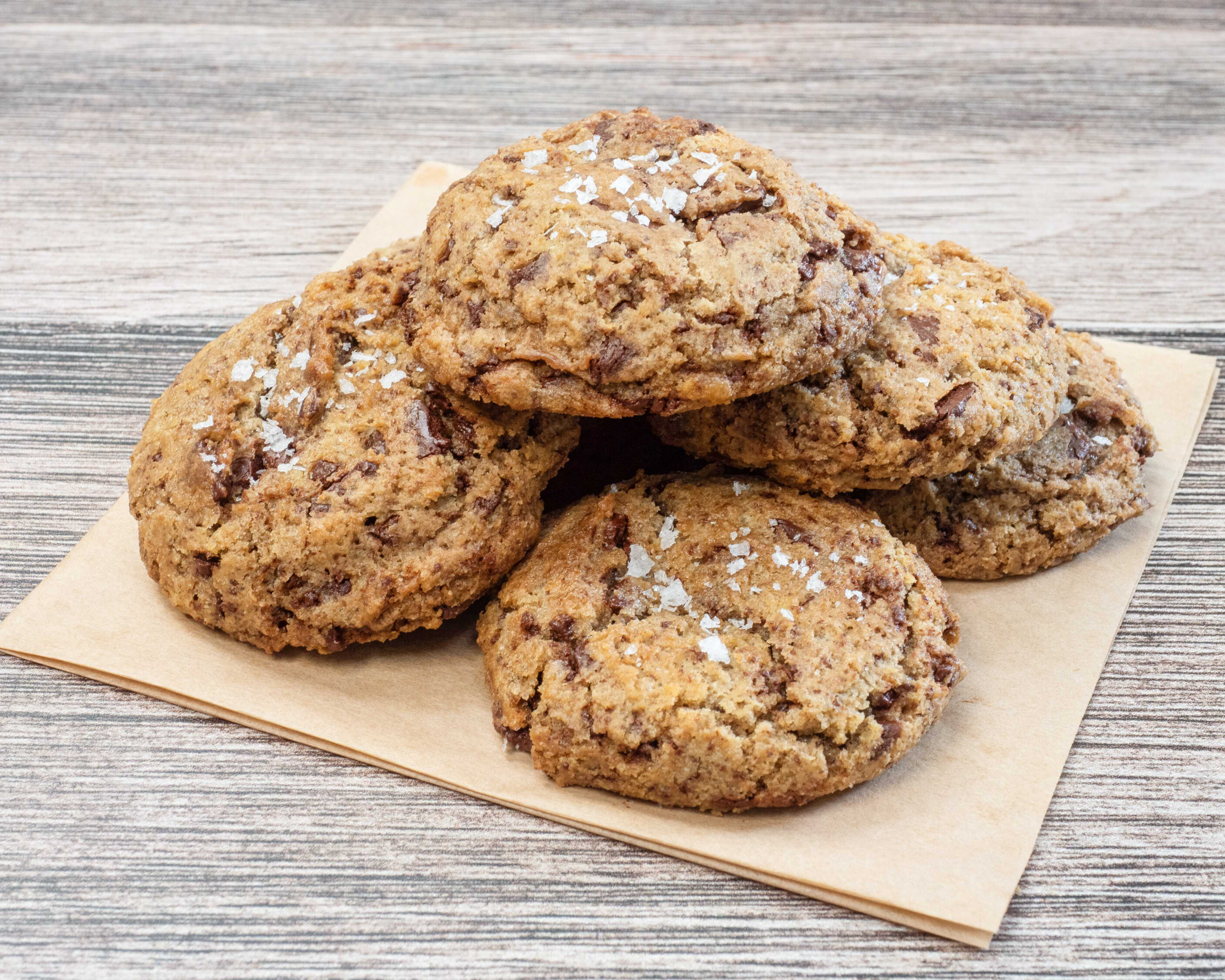 Order Chocolate Chip Cookies food online from Three Babes Bakeshop store, San Francisco on bringmethat.com