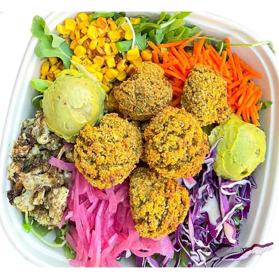 Order Falafeling in Love food online from Our Green Affair store, San Diego on bringmethat.com
