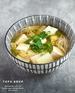 Order Tofu Soup food online from Cha Yen Thai Cookery store, Watertown on bringmethat.com
