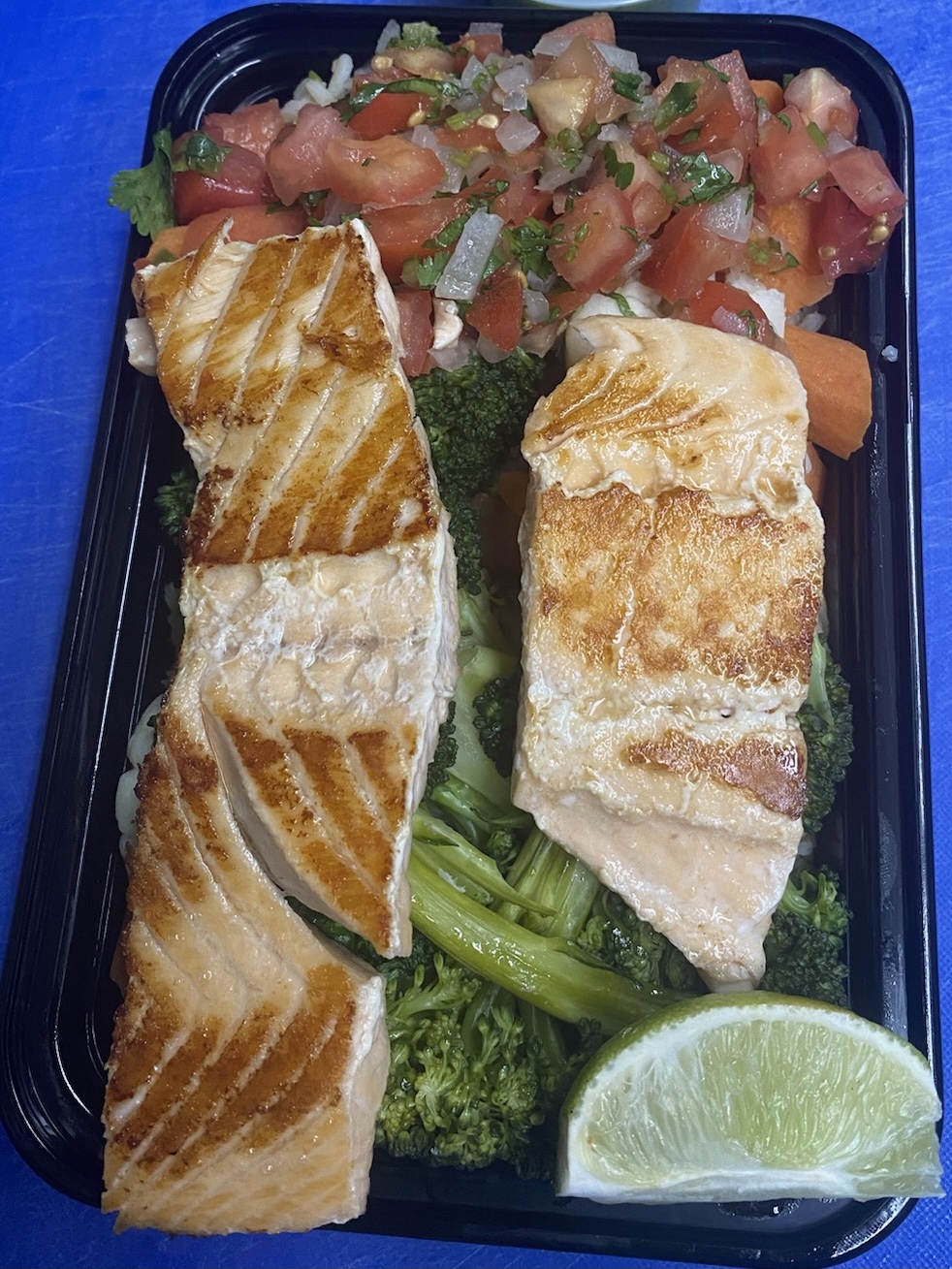Order The Rivera Salmon (Seafood) food online from Eva's health food store, New York on bringmethat.com