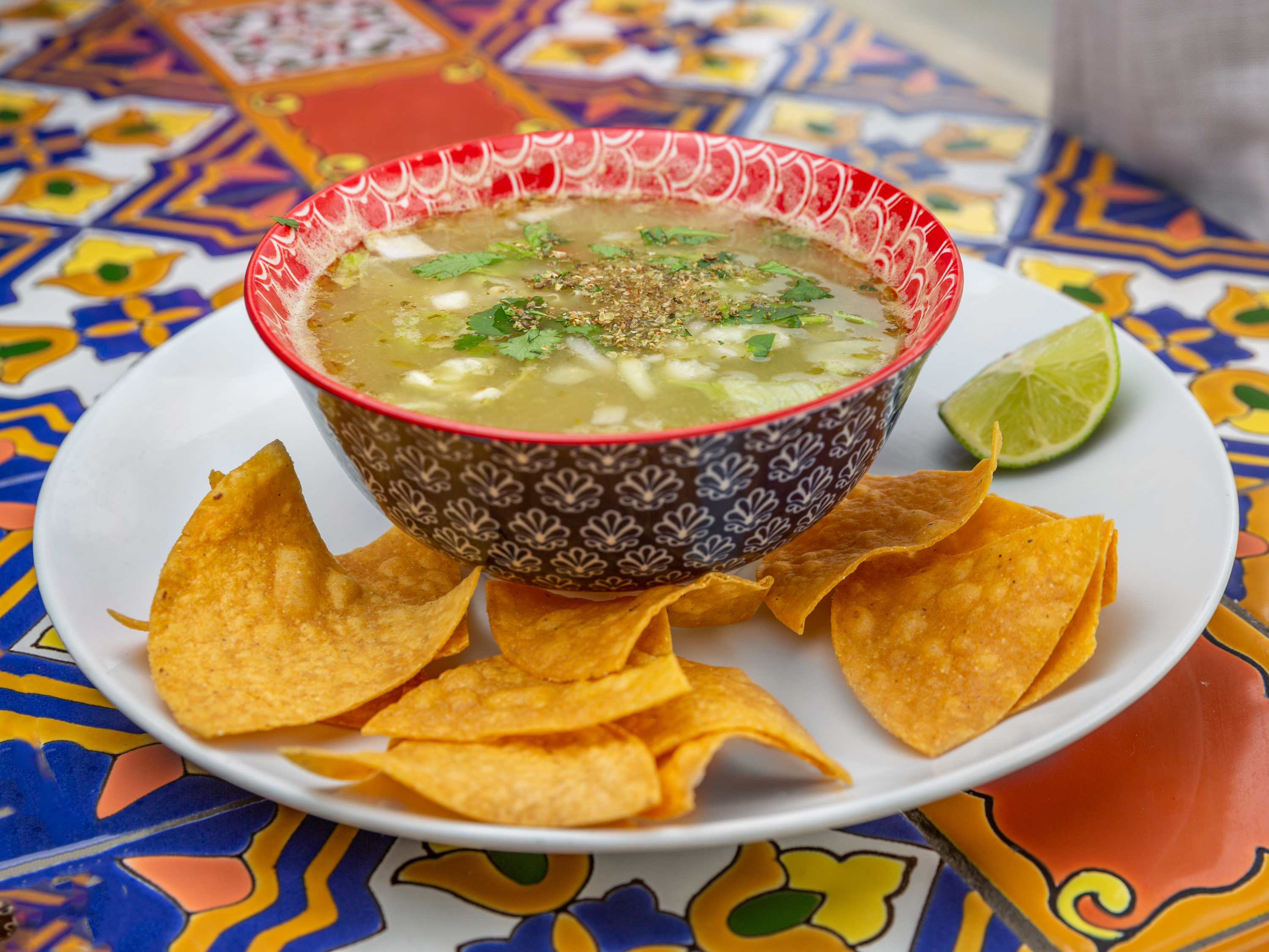 Order Pozole Soup food online from Jose Mexican Torta store, Arlington on bringmethat.com