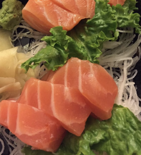 Order 6 Pieces Salmon Sashimi food online from Sushi Suki store, San Francisco on bringmethat.com