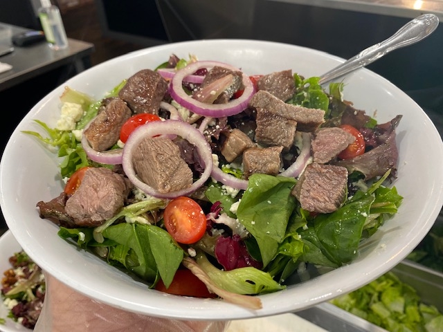 Order Steak Salad food online from Bruchi store, Sacramento on bringmethat.com