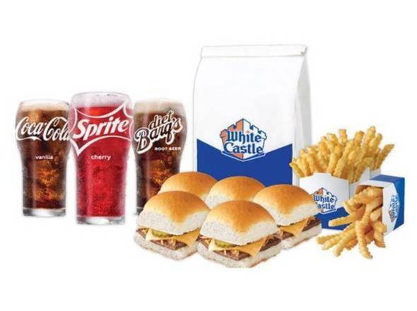 Order CHEESY MEAL FOR 3 food online from White Castle store, Corydon on bringmethat.com