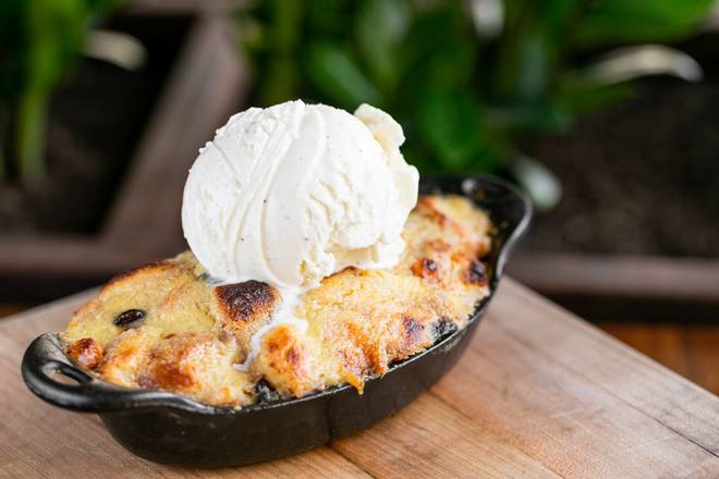Order Gourmet Bread Pudding food online from Stout Burger store, Palm Springs on bringmethat.com
