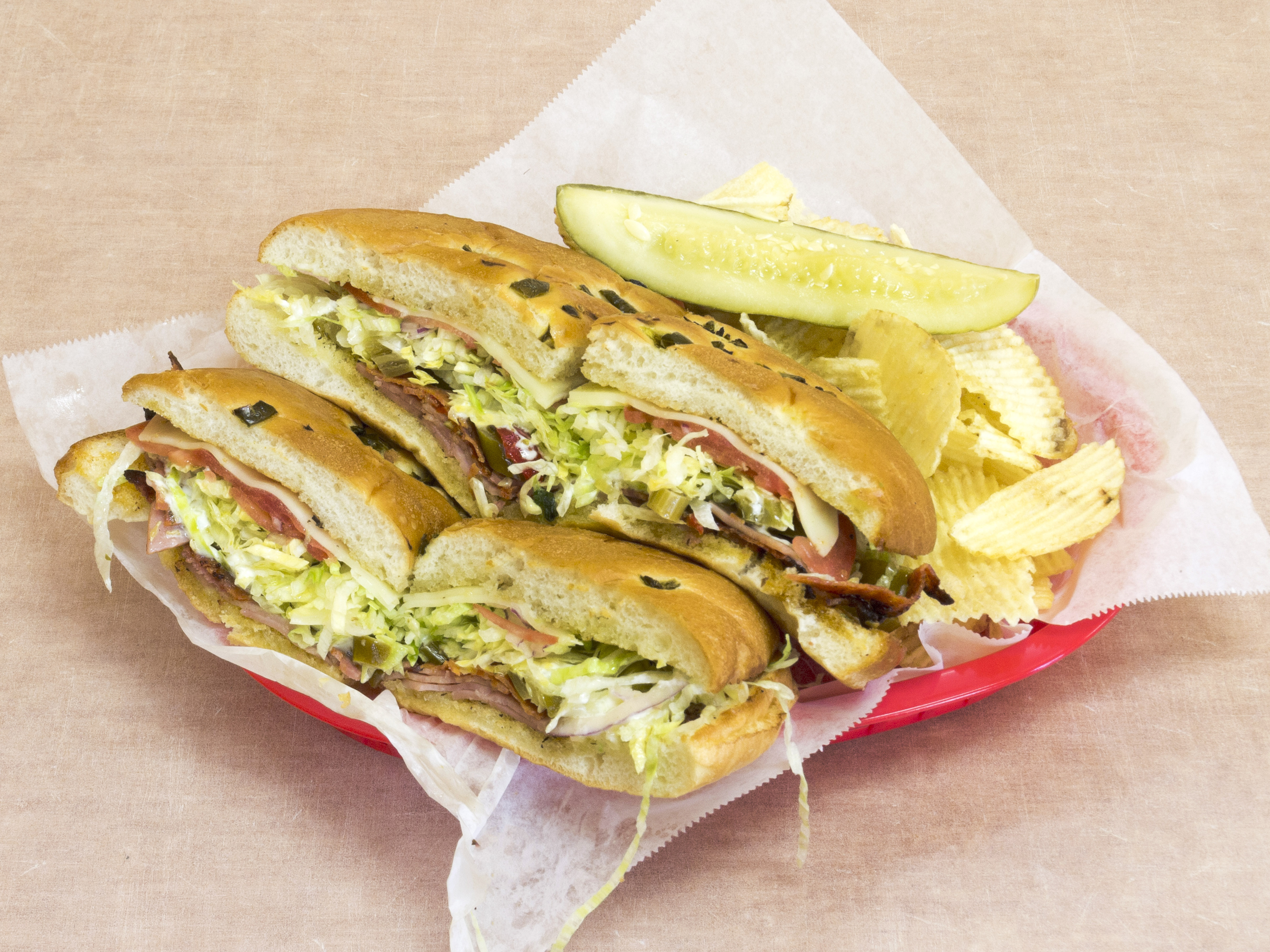 Order Oscar Sandwich food online from Weinbergers Deli store, Grapevine on bringmethat.com