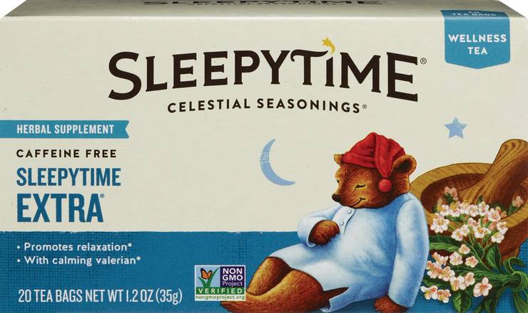 Order Celestial Seasonings Sleepytime Extra Tea Bags, 20 CT food online from Cvs store, SAINT CLAIR SHORES on bringmethat.com