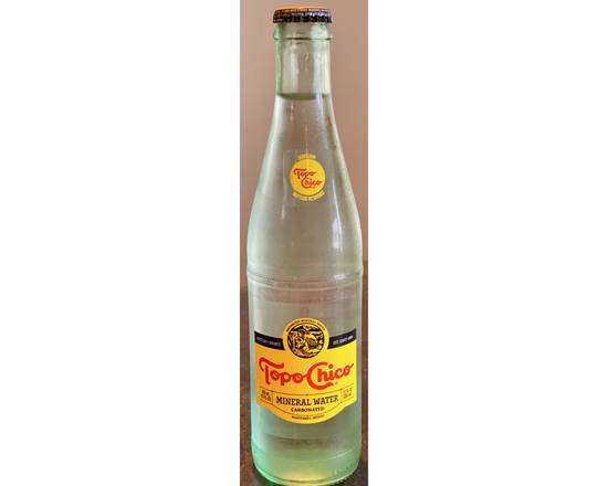 Order Mineral Water (Topo Chico) food online from Azul 21 Mexican Restaurant store, Wichita on bringmethat.com