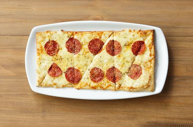 Order 4 Cheese Pepperoni Flatbread food online from Johnny's New York Style Pizza store, Cumming on bringmethat.com