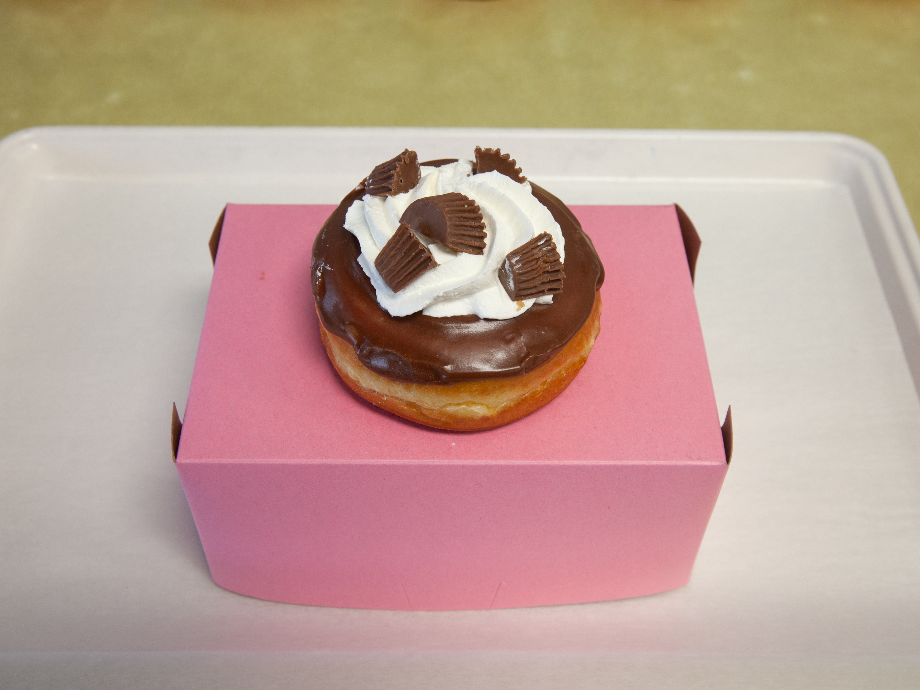 Order Reese's Donut food online from Donut Boy store, Salt Lake City on bringmethat.com