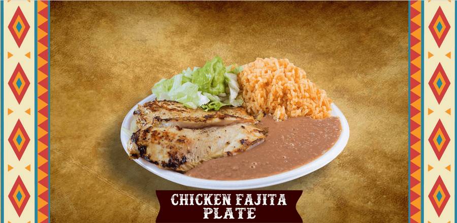 Order Chicken Fajita Plate food online from El Venado store, Laredo on bringmethat.com