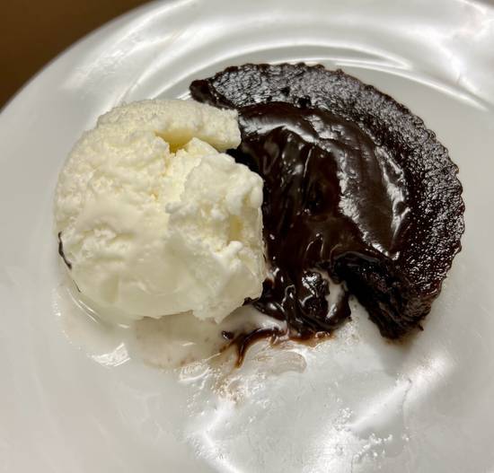 Order Chocolate lava cake with coconut ice cream food online from Amazing Thai store, Jacksonville on bringmethat.com