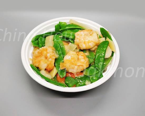 Order Shrimp W. Snow Peas 雪豆虾 food online from China House store, Oakmont on bringmethat.com