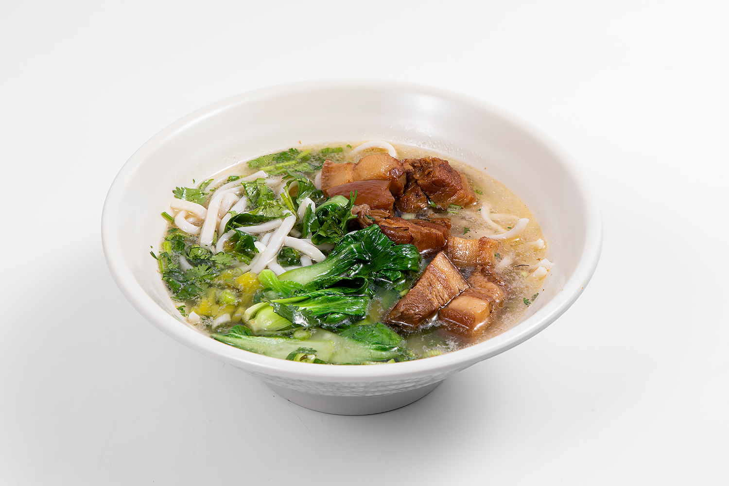Order Braised Pork in Brown Sauce Noodle Soup food online from Tom Dim Sum store, Media on bringmethat.com
