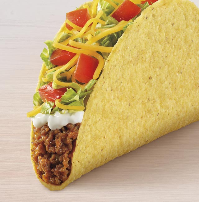 Order Crunchy Taco Supreme® food online from Taco Bell store, Compton on bringmethat.com