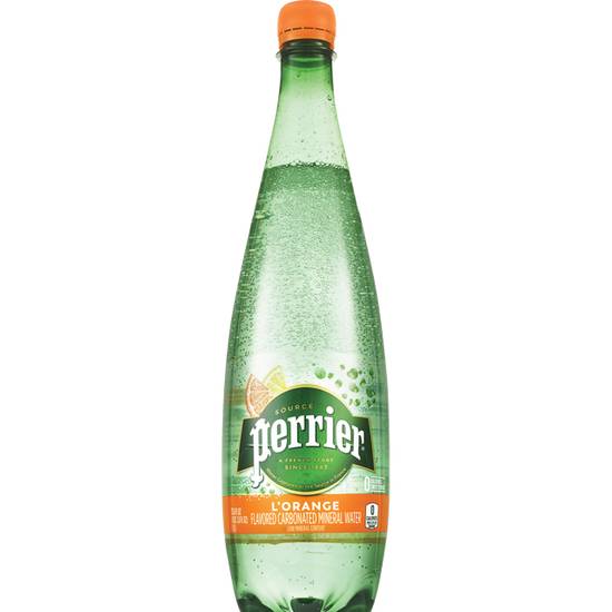 Order Perrier L'Orange Flavored Sparkling Mineral Water, 33.8 OZ food online from CVS store, FOUNTAIN HILLS on bringmethat.com