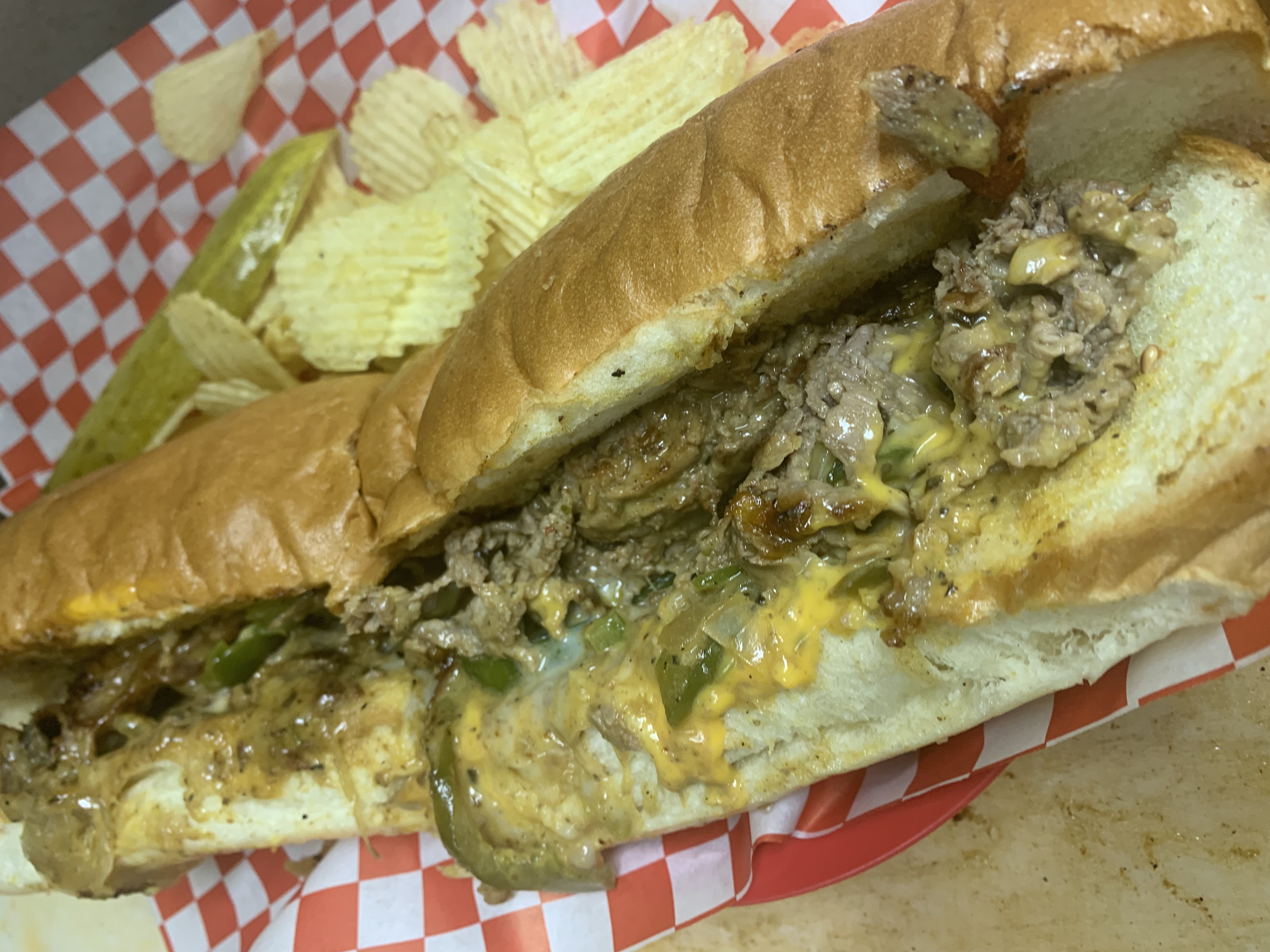 Order Cheesesteak food online from Weinbergers Deli store, Grapevine on bringmethat.com