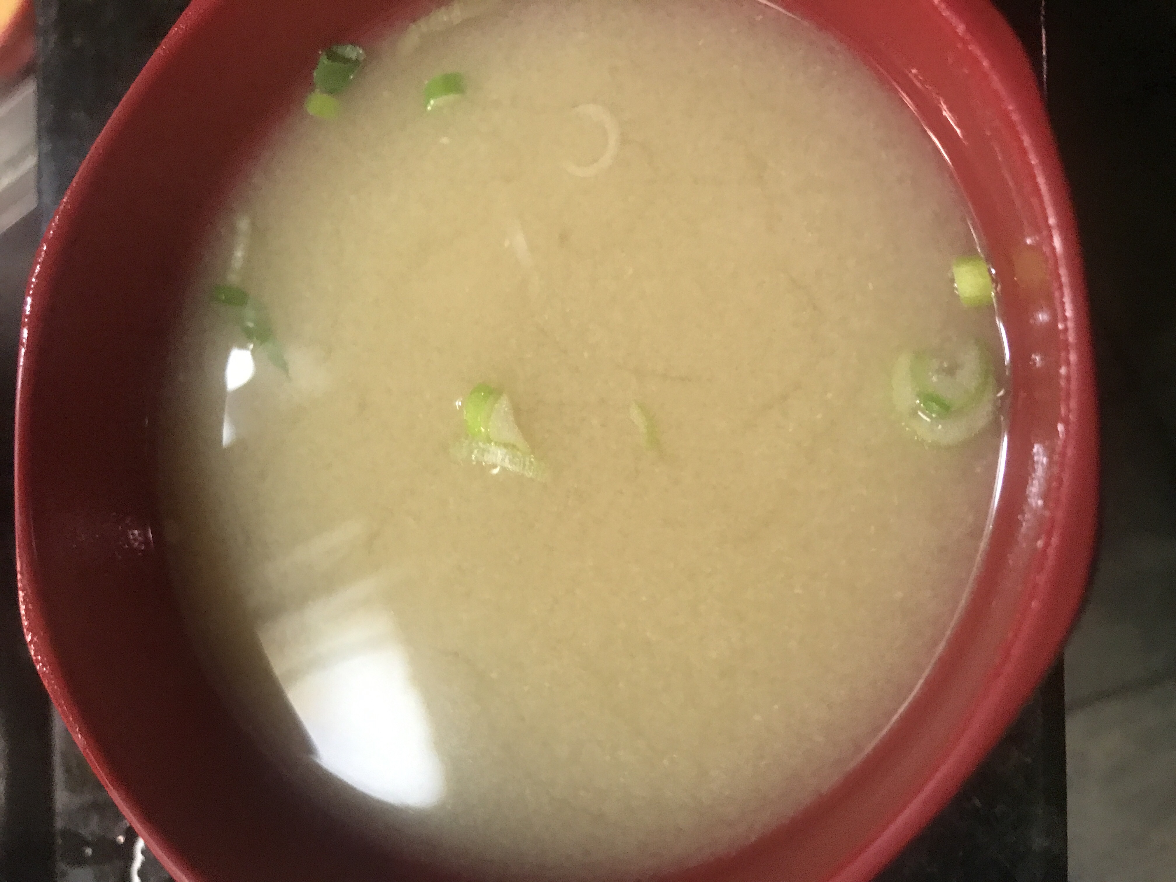 Order 1. Miso Soup food online from Abace sushi store, New York on bringmethat.com