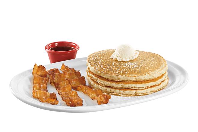 Order Buttermilk Pancakes food online from Friendly store, Queensbury on bringmethat.com