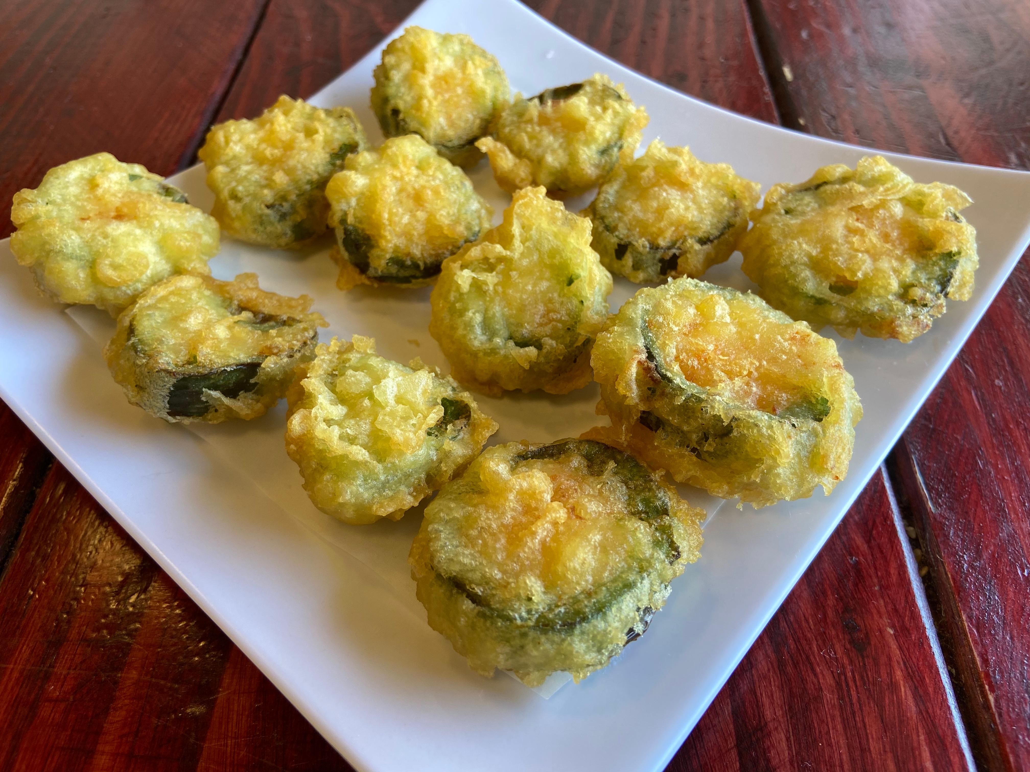 Order Jalapeno Kani Poppers food online from Meshuga 4 Sushi - W. Pico Blvd. store, Los Angeles on bringmethat.com