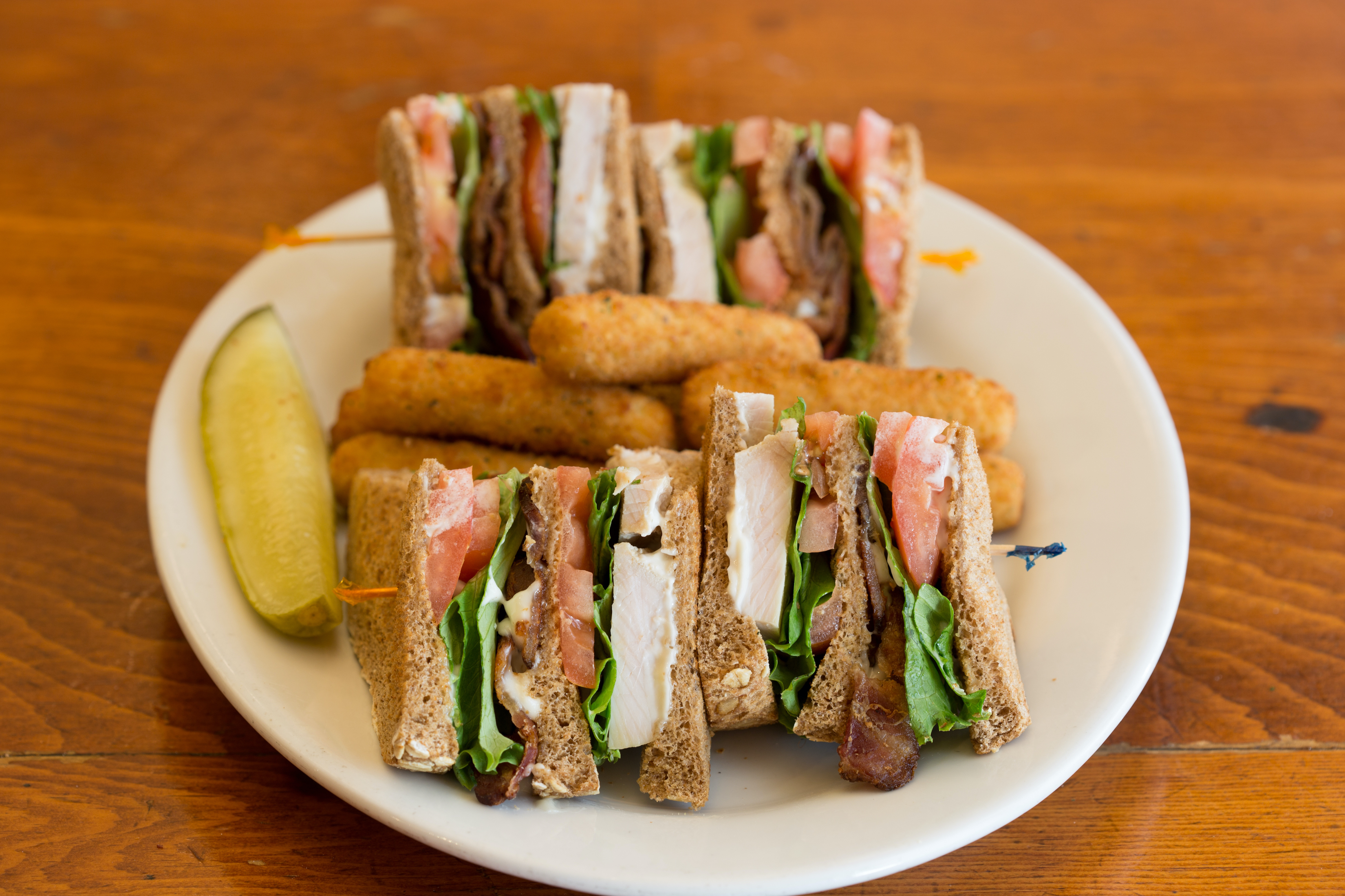 Order Club Sandwich food online from Pork Store Cafe Valencia 312216th store, San Francisco on bringmethat.com