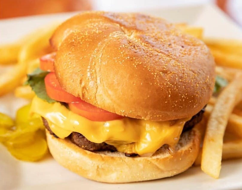 Order Cheeseburger Sub - 9'' food online from Carmelo's Pizza, Pasta, Subs & More!! store, Linthicum Heights on bringmethat.com