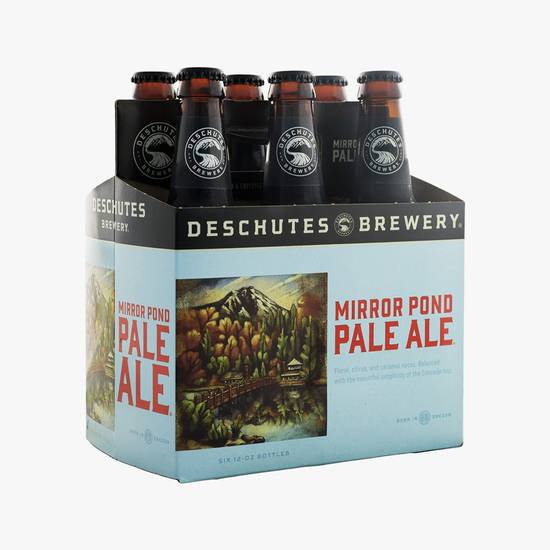 Order Deschutes Mirror Pond Ale 6 Pack  food online from Goodie Liquor And Wine store, Santa Monica on bringmethat.com