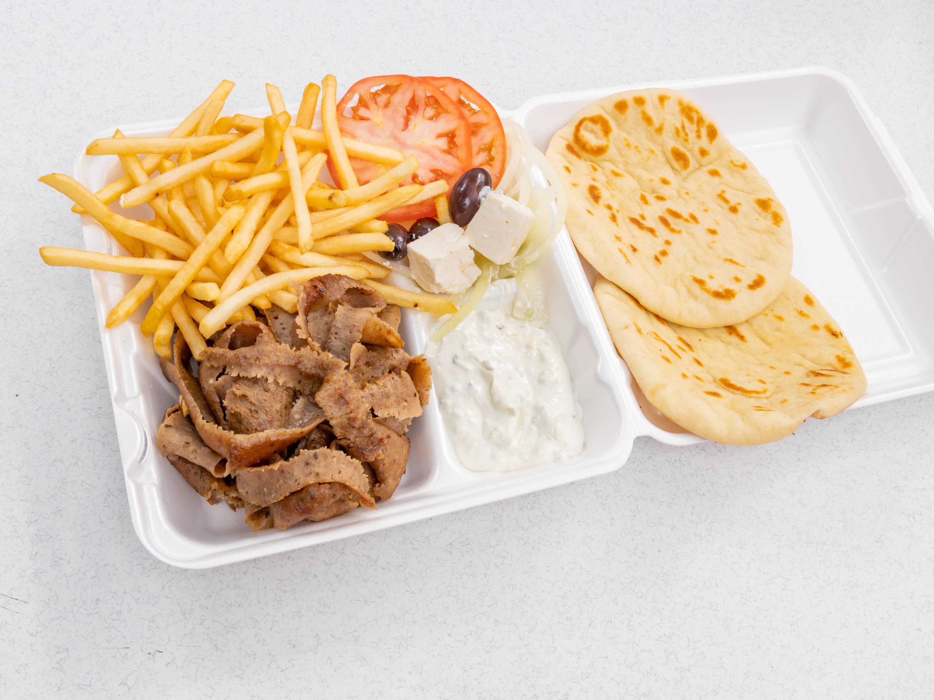 Order Gyro Plate  food online from Poor Boy store, Maywood on bringmethat.com