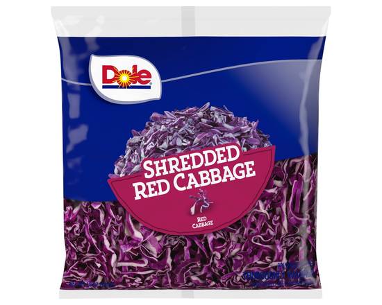 Order Dole · Shredded Red Cabbage (10 oz) food online from Shaw's store, Raynham on bringmethat.com