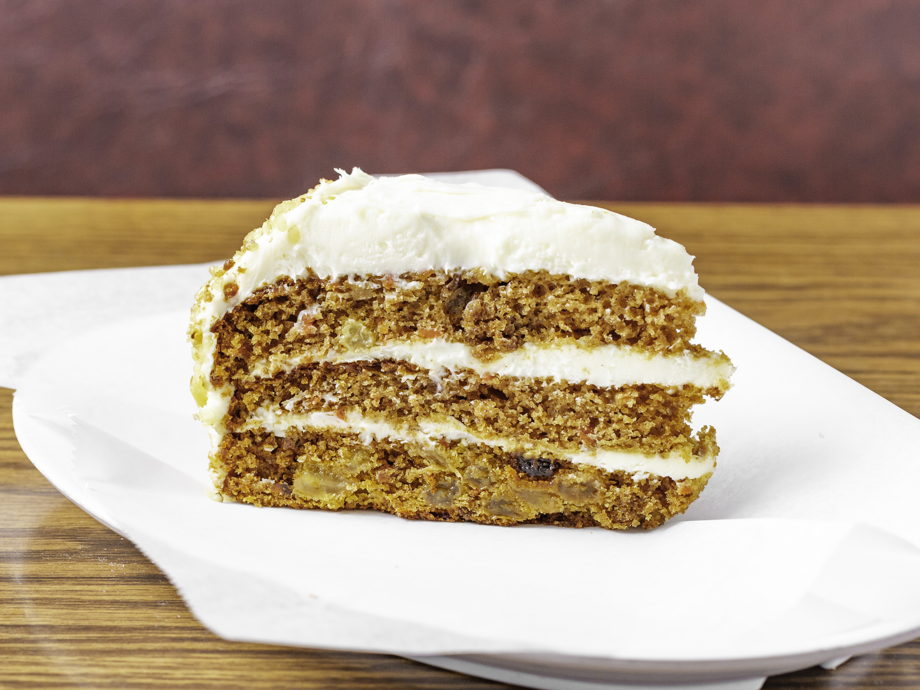Order Carrot Cake food online from California Grill & Pizza store, Elkridge on bringmethat.com