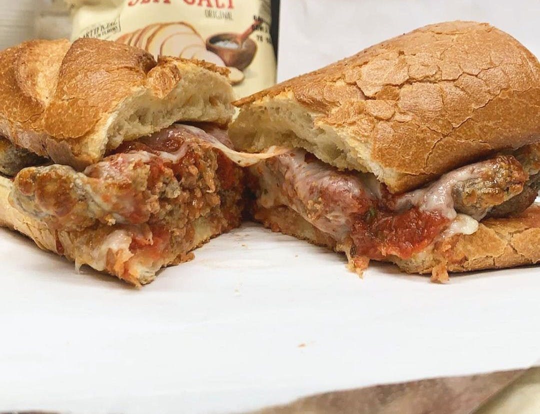 Order Meatball Sandwich - Sandwich food online from Pizza to Go store, Willits on bringmethat.com